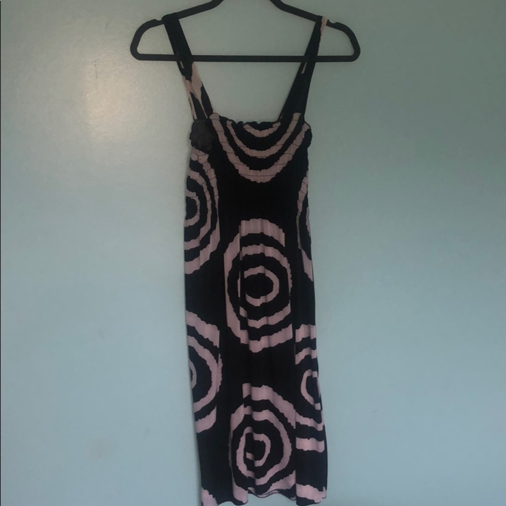 Pattered Swim Cover Up Dress